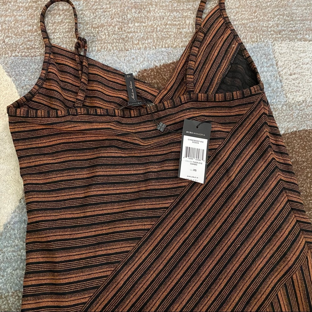 NWT BCBGMAXARIZA Maxi Dress - Picture 6 of 9